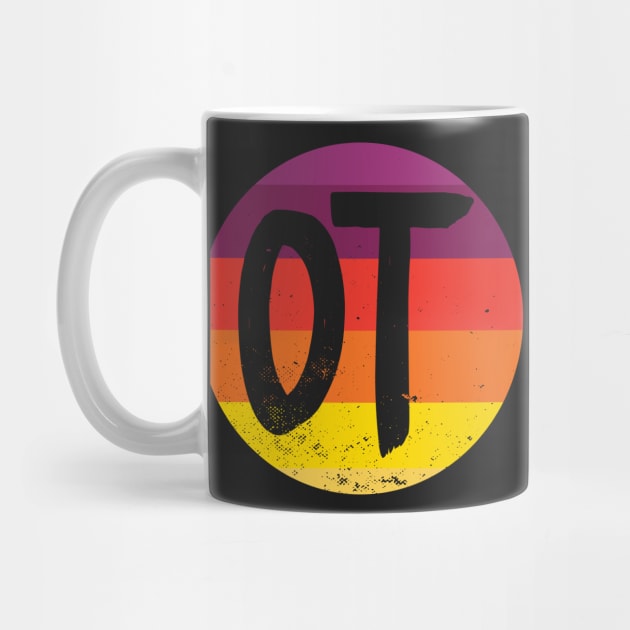 OT Occupational Therapy Therapist Month Gift design by theodoros20